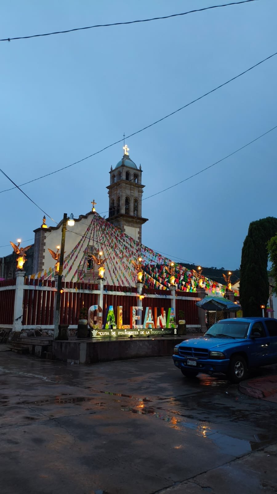 Templo de Galeana San Nicolás de Tolentino